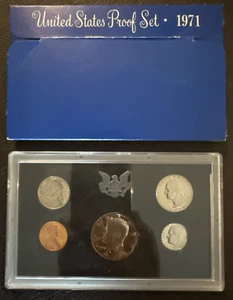 1971-S US Proof Set - 5 Münzen - OGP - Bild 1 von 2
