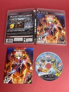 Ultimate Marvel vs. Capcom 3 PS3 (Sony PlayStation 3, 2011) CIB completo - Foto 1 di 6
