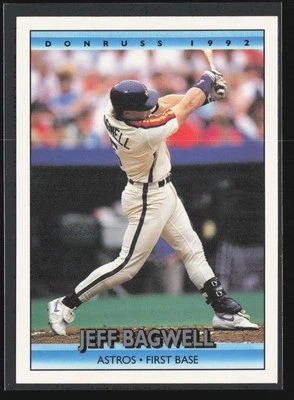 1992 Donruss #358 Jeff Bagwell Houston Astros - Image 1 of 2