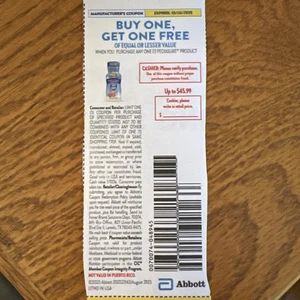 Pediasure Gutschein B1G1 Ablaufdatum 26.10.25 - Bild 1 von 1