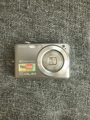 Casio Exilim EX-Z1080 Silver 10.1 MP Compact Digital Camera From Japan Used - Image 1 of 4