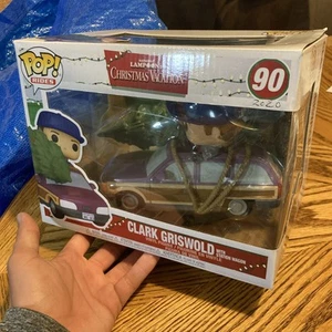 Funko Pop Christmas Vacation Clark Griswold Station Wagon #90 Vinyl Figure Rides - Picture 1 of 6