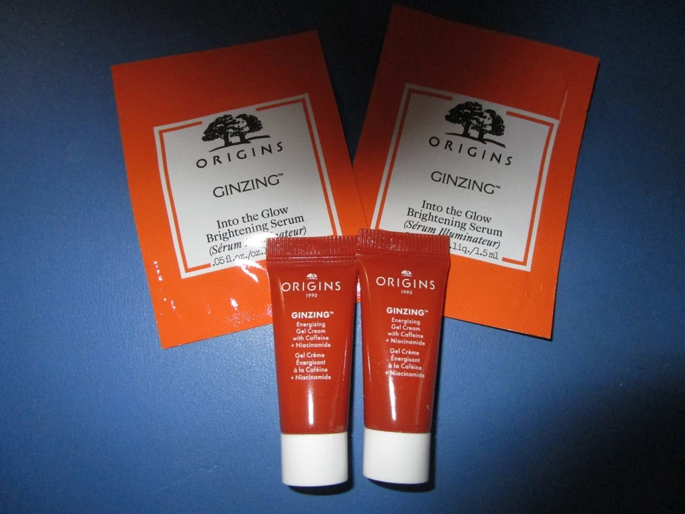 2 X ORIGINS GINZING GEL ENERGIZANTE CREMA CON CAFEÍNA + NIACINAMIDA 5 ml cada uno Foto 1 de 1