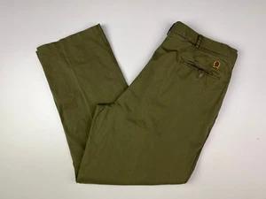 PANTALÓN CHINO TOMMY HILFIGER W40"-L30" Hombre Calce Regular Verde - Imagen 1 de 7