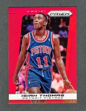 2013-14 Panini Prizm Red #236 Isiah Thomas Detroit Pistons
