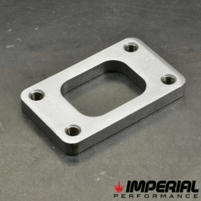 IMPERIAL PERFORMANCE Flangia/distanziatore turbo T3 - FORI BULLONE A RUBINETTO - 12 mm acciaio inox