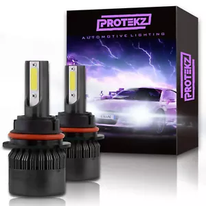 9005 HB3 H10 LED Headlight Bulb Extremely Bright All-in-One Kit 6000K 2 Packs - Picture 1 of 12