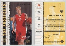 2003-04 Upper Deck UD Top Prospects Gold Collection /100 Darko Milicic Rookie RC