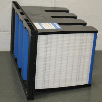 Manipulador de aire V-Bank caja de filtro de aire con junta 33E928, 12" x 24" x 12", Merv 15, 98% Foto 1 de 4