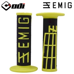 ODI EMIG Grips - V2 Low-Pro Half Waffle - Dirt Bike Motorcycle 7/8" (9 Colors) - Picture 1 of 54