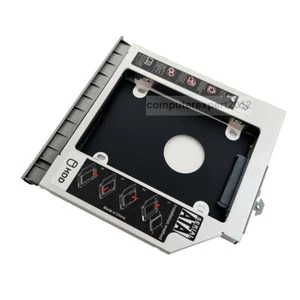 2nd HDD SSD Hard Drive Caddy faceplate for HP EliteBook 8460P 8460W 8470P 8470W - Afbeelding 1 van 10