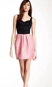 NEW Yoana Baraschi Audrey Brocade Black/Rose Size 2 - Picture 1 of 19