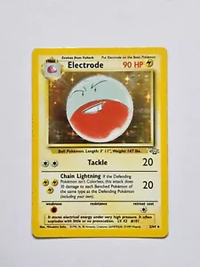 Electrode 2/64 Jungle Set Rare Holo Pokemon Card WOTC 1999 - Excellent - Picture 1 of 4