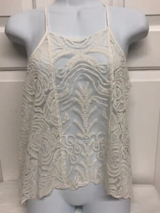 New On 12th ivory white sleeveless top blouse polyester Available in size M & S - Picture 1 of 1