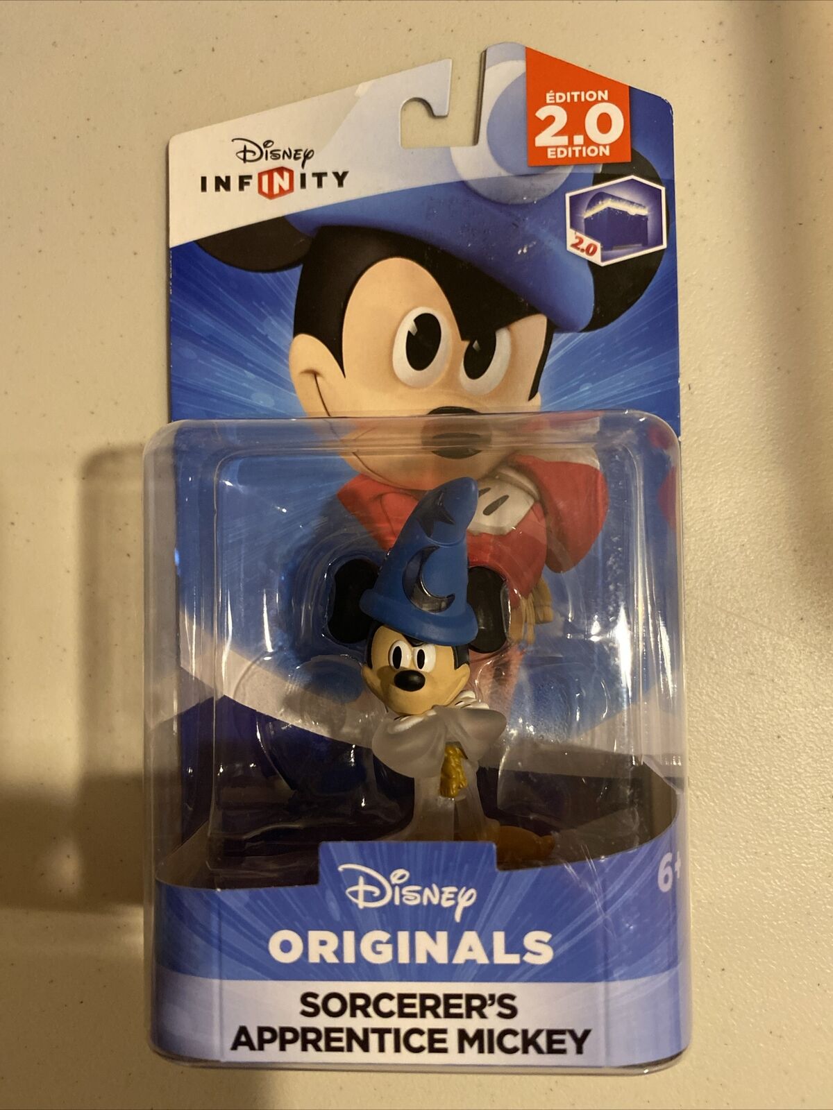 Disney Infinity 2.0 Edition Sorcerers Apprentice Mickey Action Figure (SEALED)
