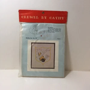 Bowling Crest Crewel Embroidery Kit Crewel by Cathy - Picture 1 of 4