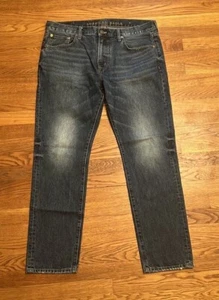 Men’s American Eagle Slim Straight Jeans Size 36x32 - Picture 1 of 12