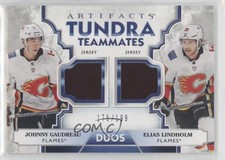 2019 Upper Deck Artifacts Tundra Teammates /199 Johnny Gaudreau Elias Lindholm