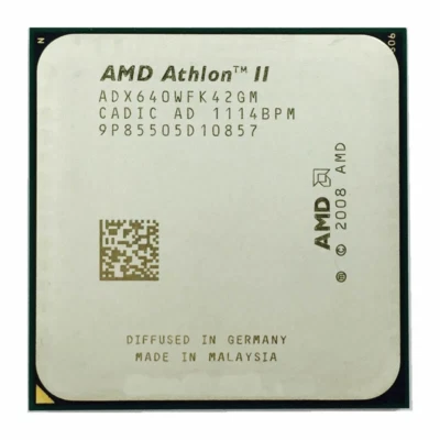 AMD Athlon II X4 640 3.0 GHz Quad-Core ADX640WFK42GM Socket AM3 CPU Processor - Image 1 of 4