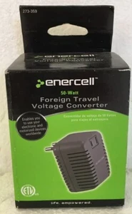 Enercell 50 Watt Foreign Travel Voltage Outlet Converter 273-359  - Picture 1 of 4