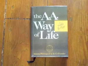 Alcoholics Anonymous EXTREMELY RARE NEAR NEW 1967 2ND PRINTNG AA WAY OF LIFE+ODJ - Picture 1 of 9