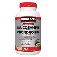 Kirkland Signature Glucosamine & Chondroitin, 220 Tablets (4 Pack)