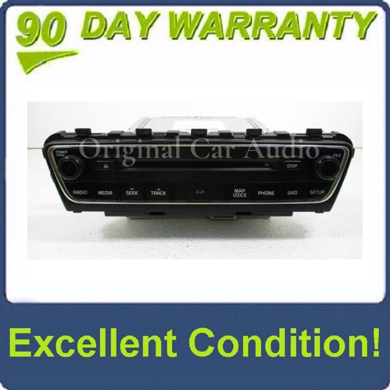 Kia Cadenza US Market 2017-2018, reproductor de CD navegación HD receptor de radio Sirius Foto 1 de 3