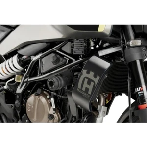 PUIG CRASH PADS FRAME SLIDERS FOR HUSQVARNA SVARTPILEN 125 2021 > 2024 BLACK - Picture 1 of 1