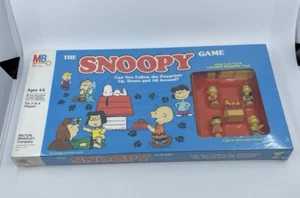 Vintage 1984 Milton Bradley - The Snoopy Game - Charlie Brown Peanuts Sealed NOS - Picture 1 of 16