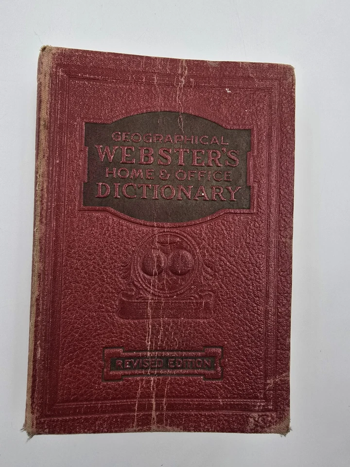 Webster's Geographical Dictionary, Revised Edition, 1943 - Image 1 of 4