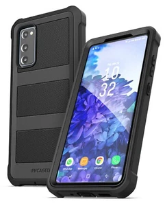 For Samsung Galaxy S20 FE Case, Protective Full Body Phone Cover - Black - Picture 1 of 6