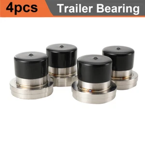 Set of 4 2.717" Trailer Bearing Buddy Stainless Steel with Protective Sleeve Kit - Bild 1 von 12