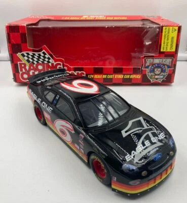 Racing Champions 1998 escala 1:24 Nascar Die Cast Stock Car #6 Eagle One 50 aniversario Foto 1 de 4