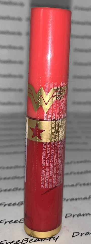 Walgreens Limited Edition DC Comics WW Lip Gloss *WONDER WOMAN* Red New & Sealed - Image 1 of 4