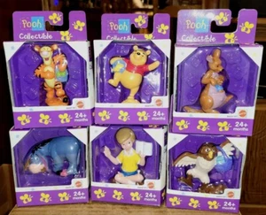 Pooh Collectible Mattel 66611 Set Of 6 - Picture 1 of 7