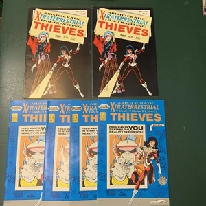 COMICS INTERVIEW: ARISTOCRATIC TIME-TRAVELING THIEVES 2 copies of #1 and 4 of #2 - Picture 1 of 6