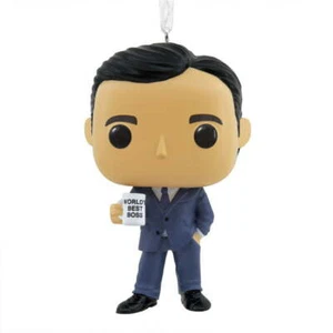 Funko POP! The Office Michael Scott Hallmark Christmas Ornament Multicolor - Picture 1 of 6