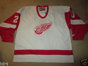 Detroit Red Wings #20 Martin La Pointe NHL Hockey Nike Sewn Jersey XL mens - Picture 1 of 4
