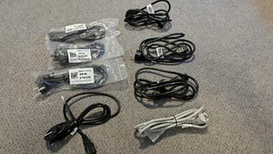 Netzkabel, PC-Kabel, Schukokabel, 8X neu, unbenutzt in grau und schwarz - Bild 1 von 1
