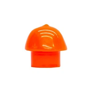25 Pack SCBA Cylinder Valve Thread Protector Caps Orange - Picture 1 of 3