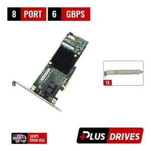 Adaptec ASR-7805 8 Ports 1G Cache PCI-e SAS SATA 6Gbps RAID Controller w/ BBU - Picture 1 of 6