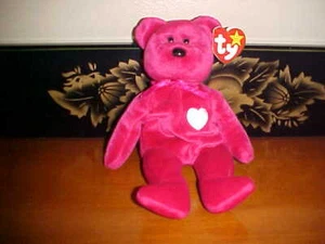 VALENTINA der Teddybär - TY BEANIE BABY **Neuwertig** - Bild 1 von 2