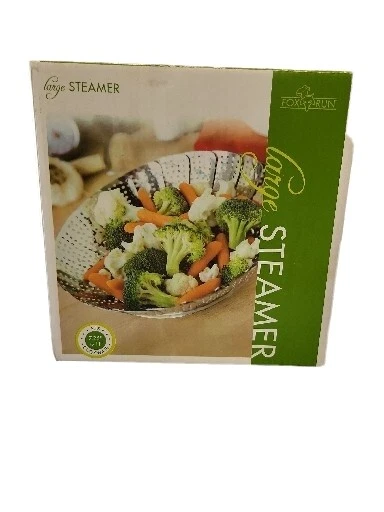 FOX RUN LARGE Stainless Steel Expandable Steamer Basket Collapsible NIB - Image 1 of 1