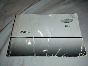 06 2006 Chevrolet Malibu owners manual - Picture 1 of 2