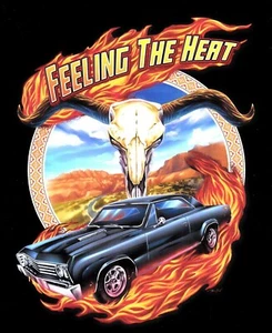 RARE SWEAT SHIRT HAUTE QUALITE. HOT ROD / SKULL / S au XXXXL + 10 à 14 ans - Imagen 1 de 1