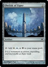 Shards of Alara Obelisk of Esper x4 Magic The Gathering NM