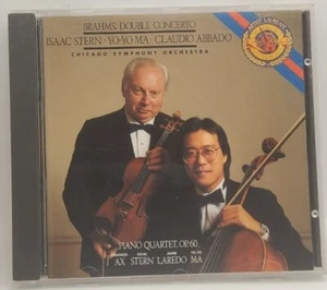 Brahms: Double Concerto • Stern • Ma • Abbado CD, Pre-owned, Very Good Condition - Picture 1 of 3