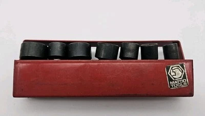 Matco Tools 7pc 3/8" drive Impact Swivel Socket Set 3/8 - 3/4 SAE - Image 1 of 4
