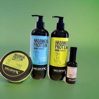 Shampoo and Conditioner , Mask, And Oil Set Arganoil Protein Magic Complex - Image 1 of 4