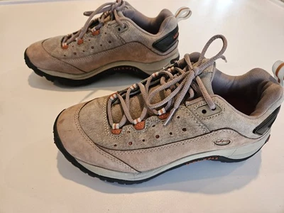 Mujer Merrell Nerve Zapatos de Senderismo Gris Tostado Naranja EE. UU. 6.5 ¡BONITOS!  ¡LIMPIO! Foto 1 de 4